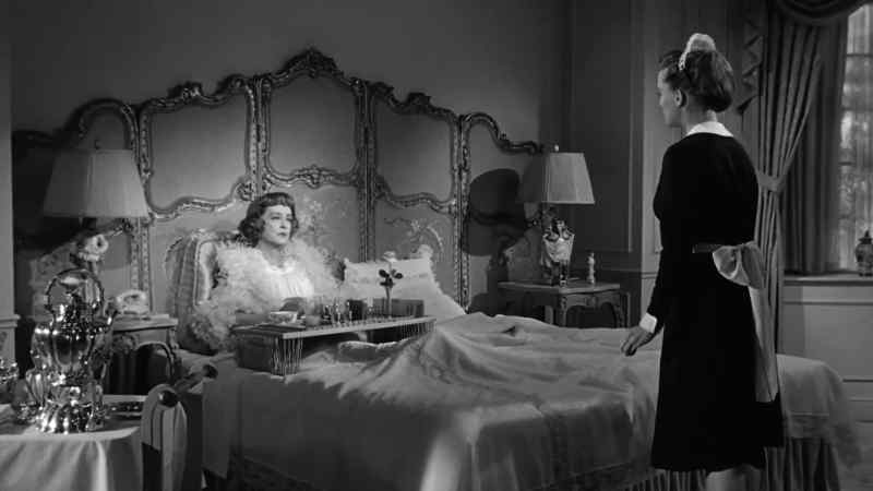 Madam, Henry wanted me to tell... - Would you bring me a cigarette?