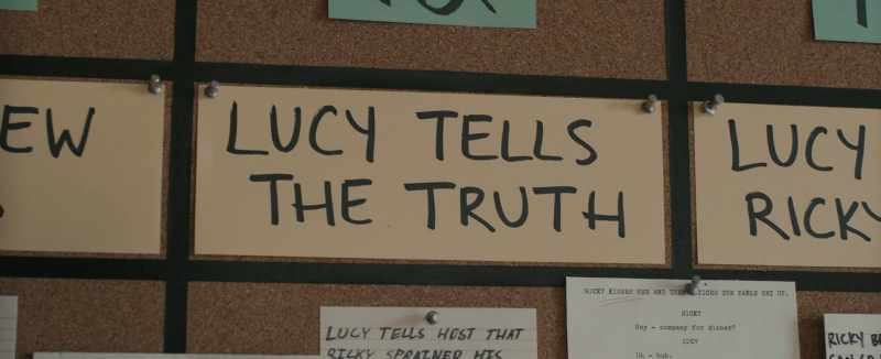 MADELYN: …Ricky gets a visit from the IRS, and the guy wants to ask about