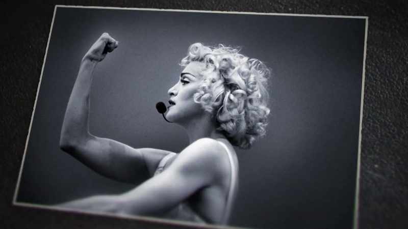 Madonna projected just absolute self-possession