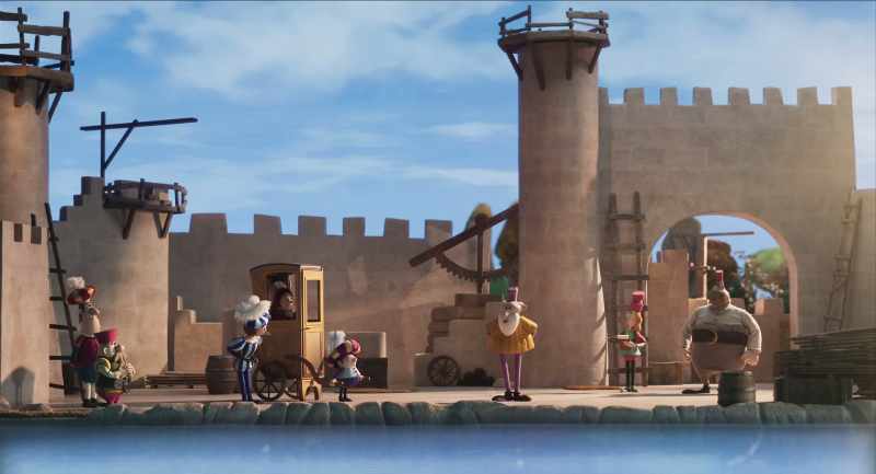 Maestro, where should this powerful castle be located?