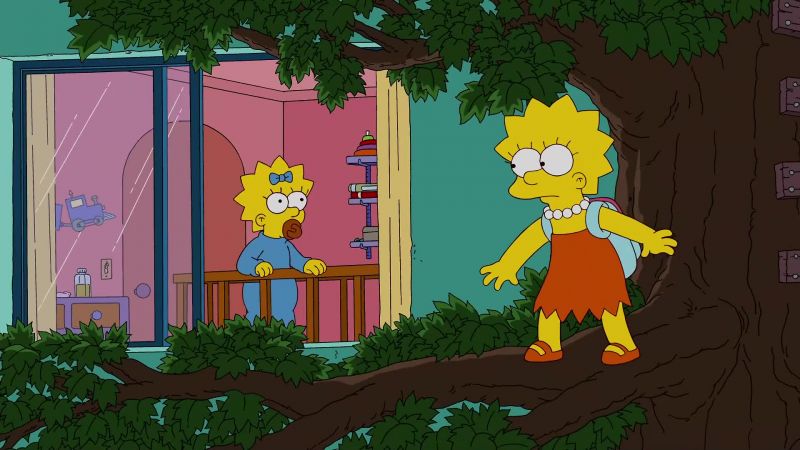 Maggie, your big sister is leaving