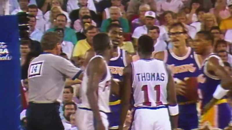 Magic Johnson angry. - He's very upset