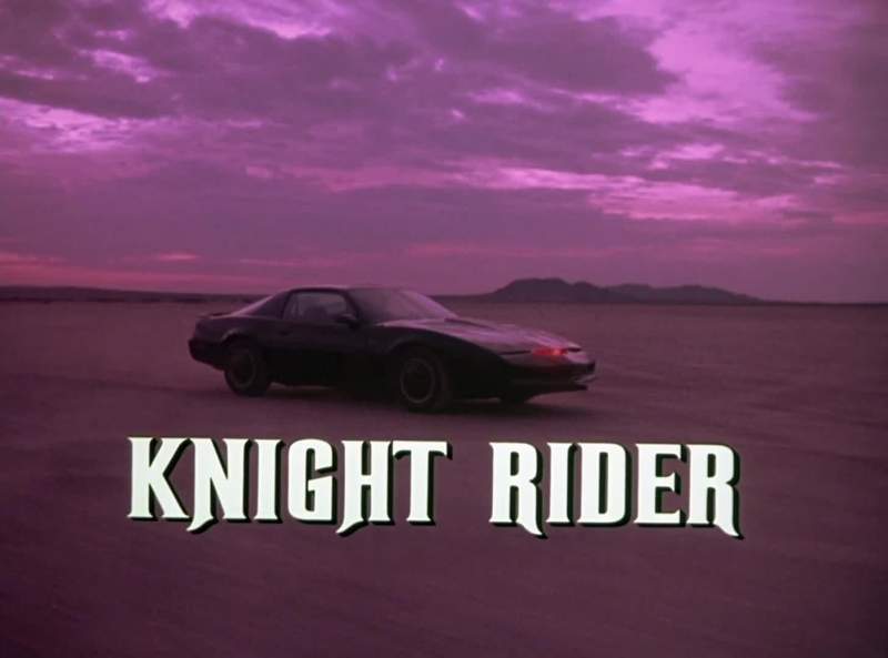MaIe narrator Knight Rider a shadowy fIight