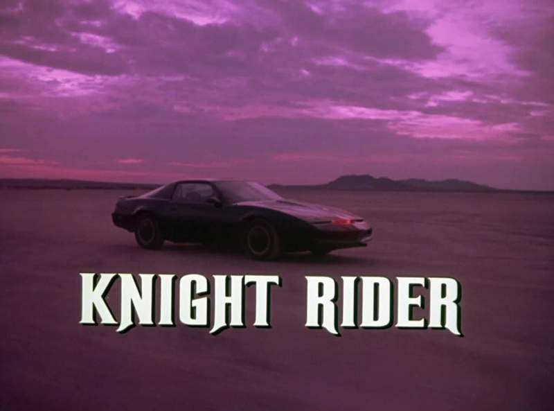 MaIe narrator Knight Rider a shadowy fIight