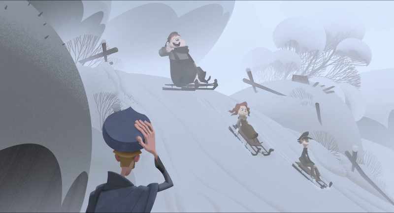 Mail that, postman! - Now wait a minute, that's completely