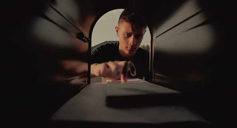 (Mailbox clanks) (Mail rustles)
