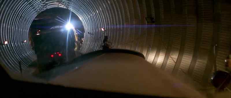 Main departure from tunnels one and two
