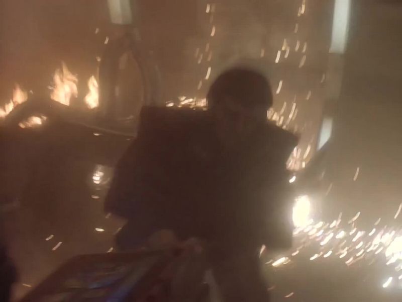 Main power is off-line. The shields have collapsed