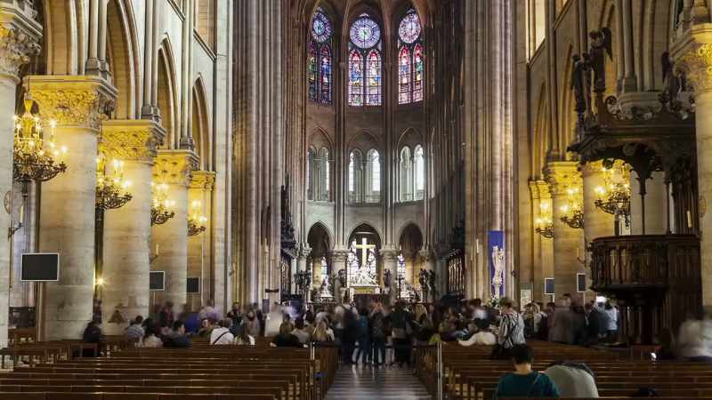 Mainly constructed between 1163 and 1250