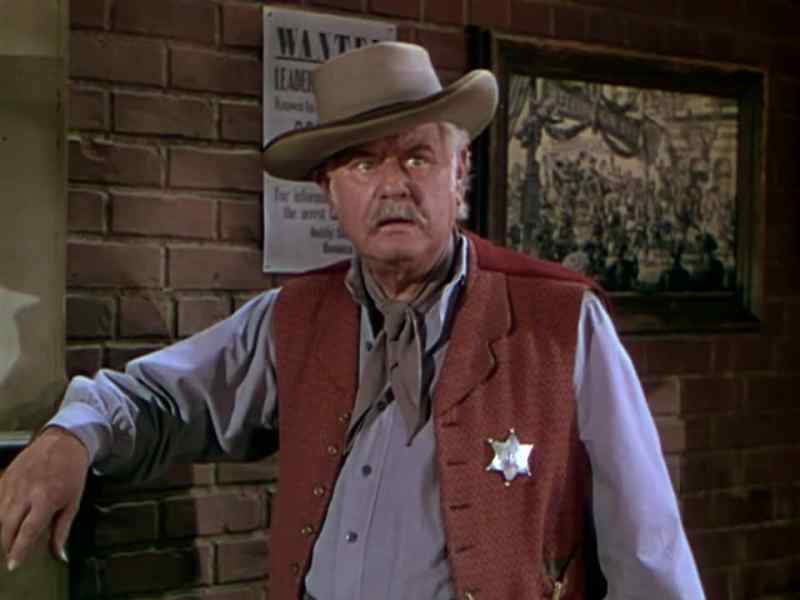 Make yourself comfortable, sheriff