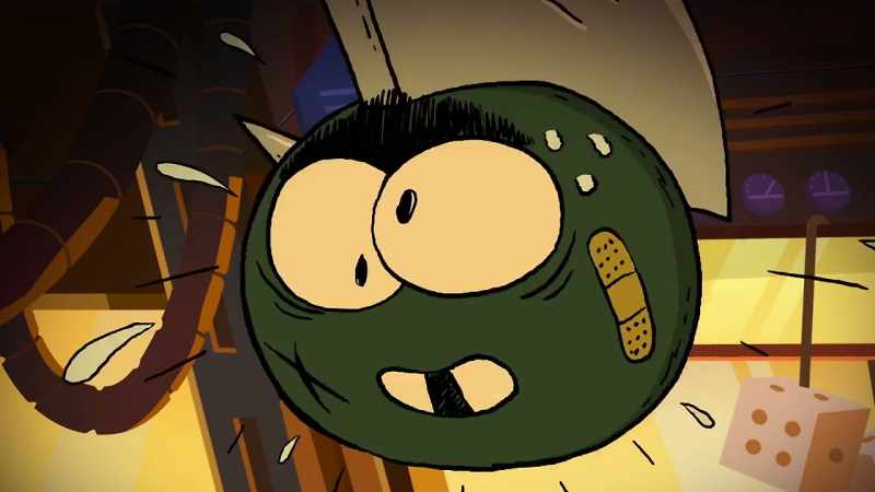 Make it snappy. My teeth are floating here!
