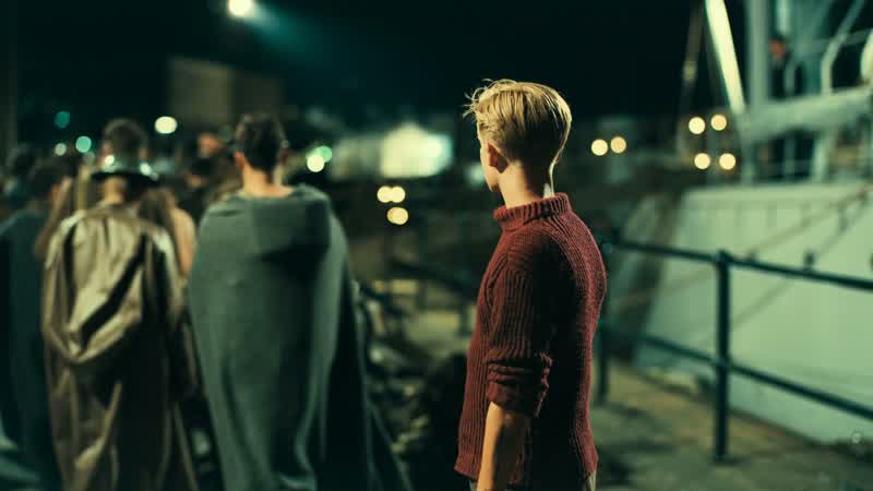 Man: Make your way to the trains