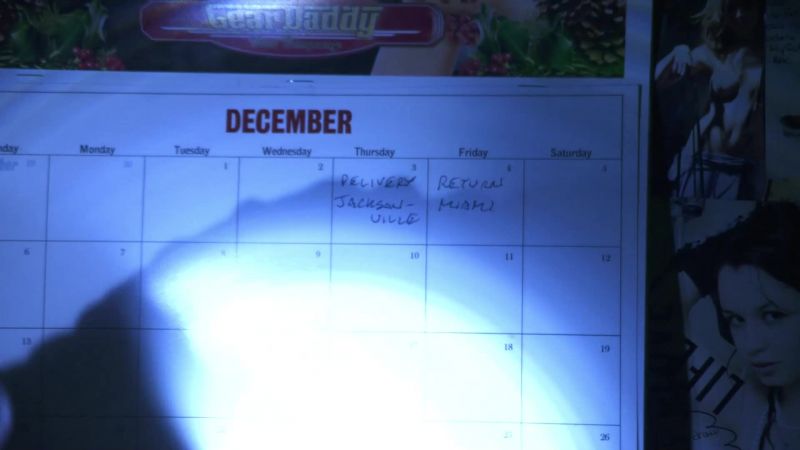 Making a deIivery in JacksonviIIe, due back late tomorrow