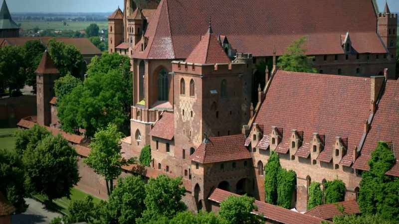 Malbork was a bloody battleground