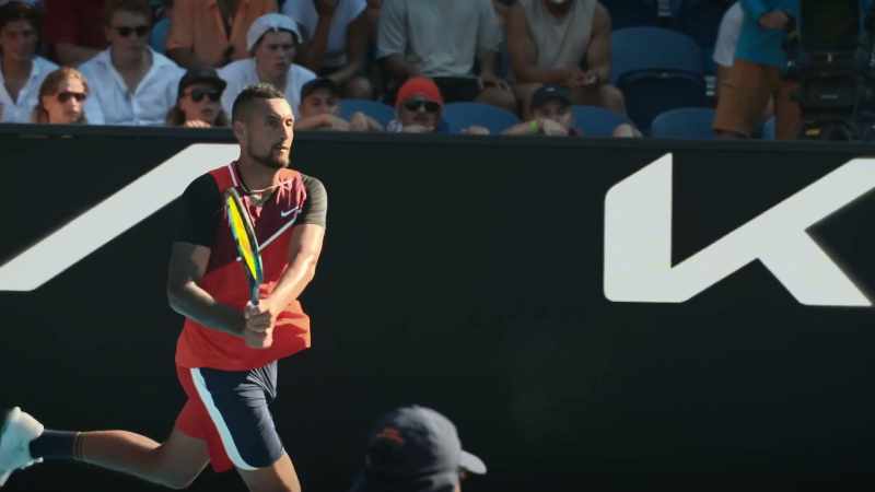 [male commentator] Nick Kyrgios and Thanasi Kokkinakis