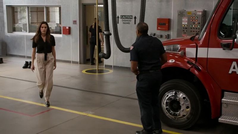 Male firefighter: Yeah, go for it. I'm just gonna check