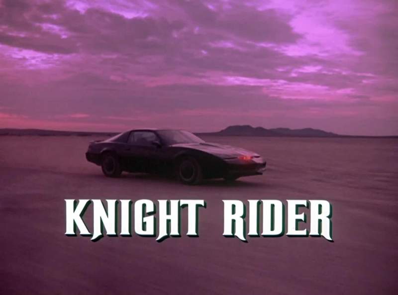 Male narrator Knight Rider a shadowy flight
