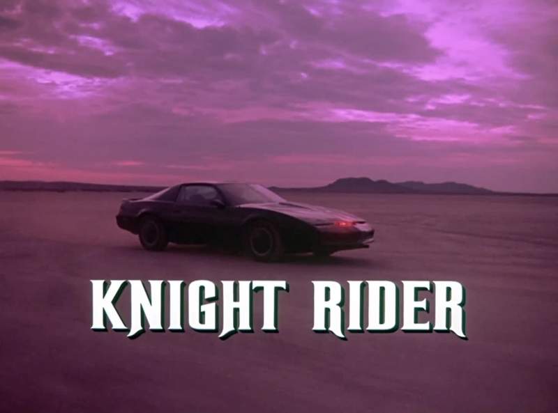 Male narrator Knight Rider a shadowy flight