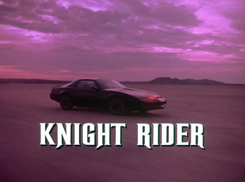 Male narrator Knight Rider a shadowy flight