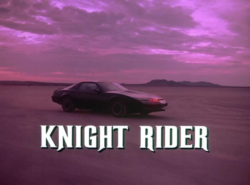 Male narrator Knight Rider a shadowy flight