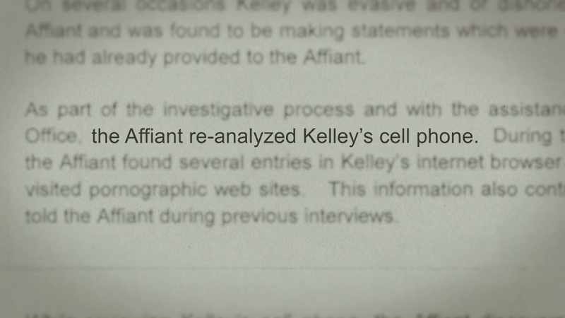 [male reporter] According to the warrant