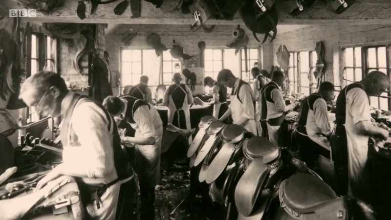 Male saddle-makers were paid up to 40 shillings a week