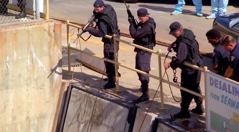 MAN: ALL RIGHT, PULL HIM UP!