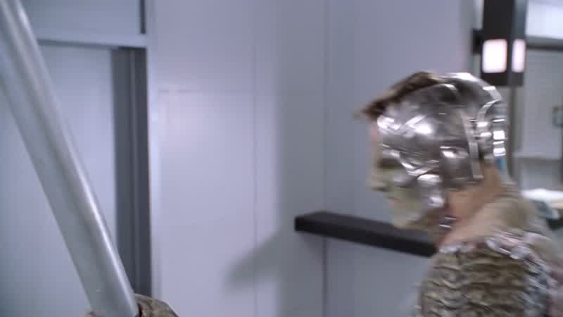 MAN: Back away from the door!