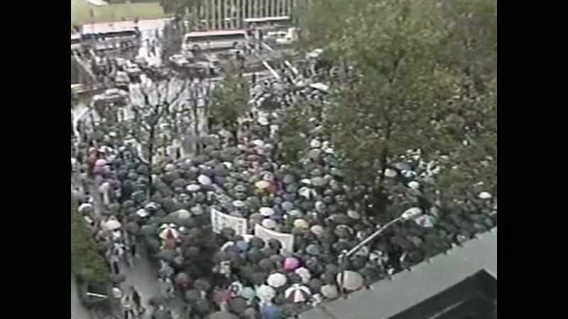 [man] Because of the student movement in Beijing