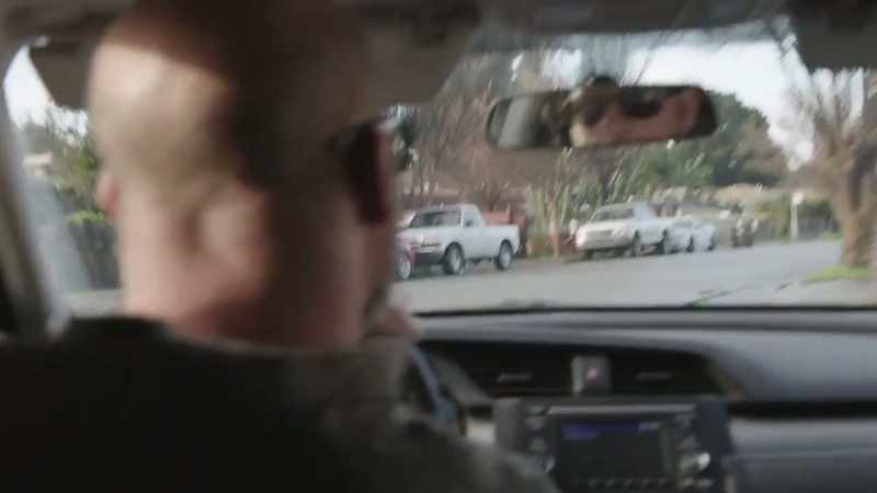 MAN: Behind you, coming up