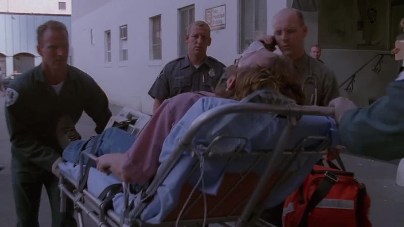 (man) Can you give us a little room here?
