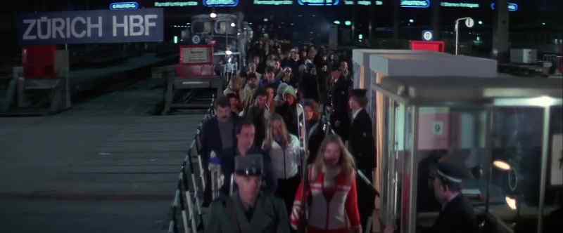 Man: DISEMBARKING PASSENGERS