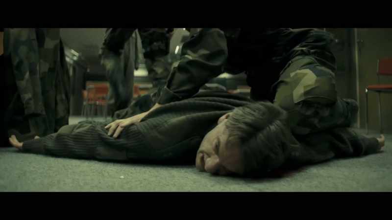 Man down! - Come with me. Quickly