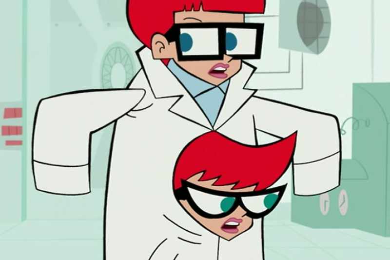 MAN: Excuse me, do you have clearance to enter this lab?