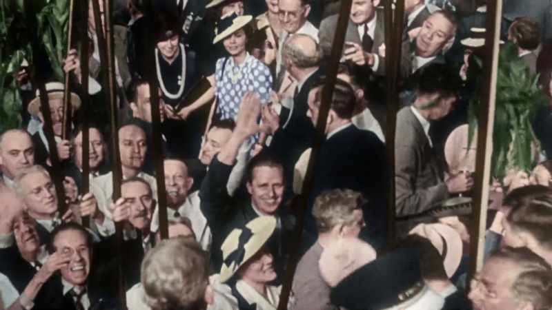 Man: FRANKLIN DELANO ROOSEVELT!