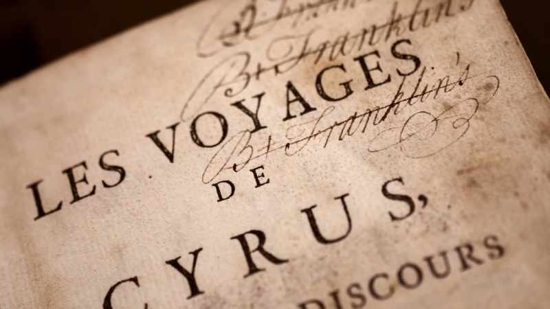 Man as Franklin: This Library afforded me