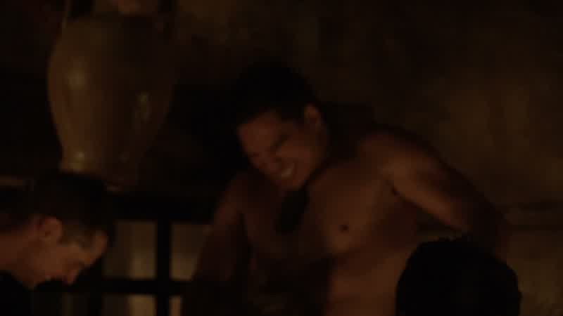 Man: Give it to the whores!