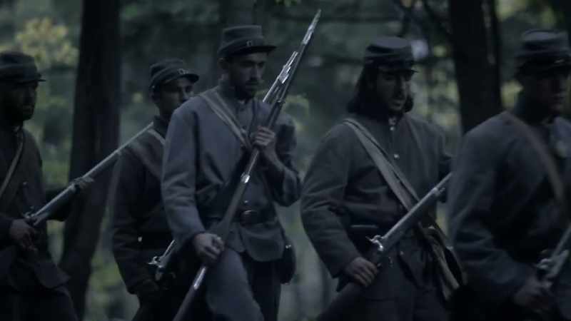Man: Going into battle