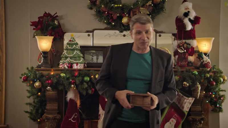 Man, your grandpa was really crazy about Christmas, huh?
