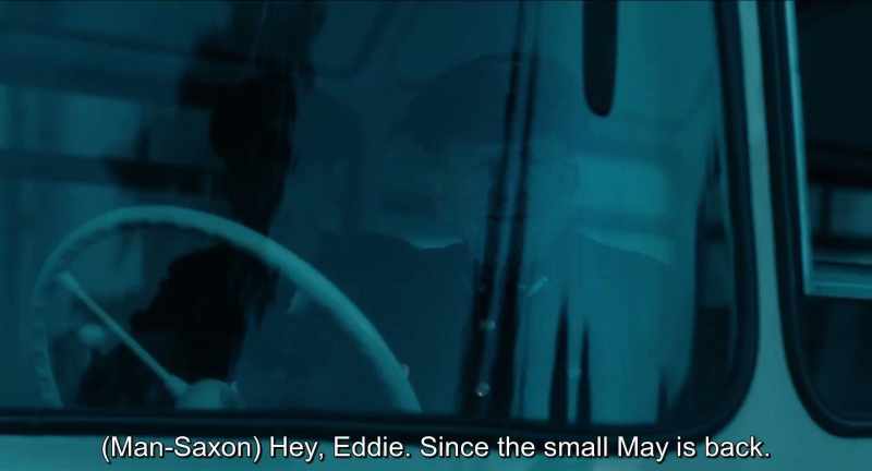 (Man) Hey, Eddie. There is little May again