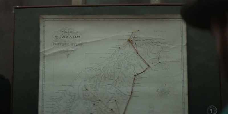 MAN: How old is the map? - This man, sir, is brand new