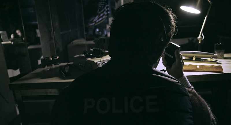[man] I need you to send an officer over