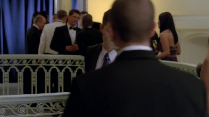Man: I'm sorry, sir, you can't come through here