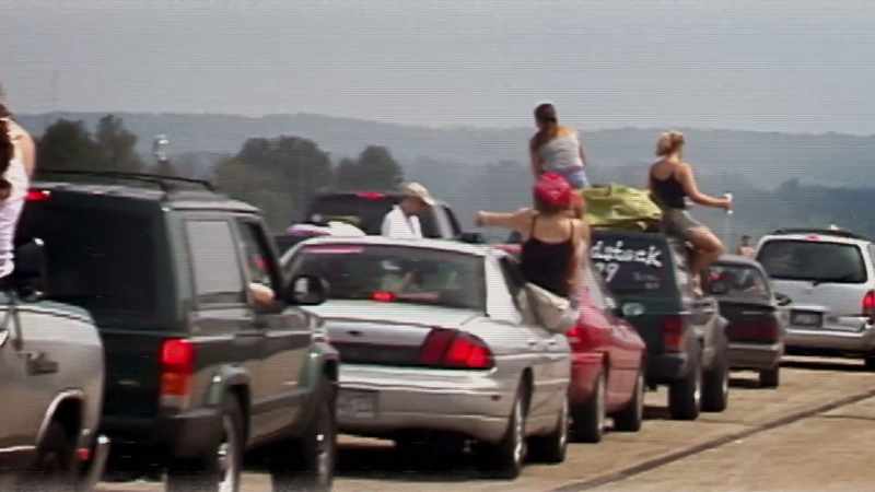 MAN: It's bad. It's just backed up everywhere