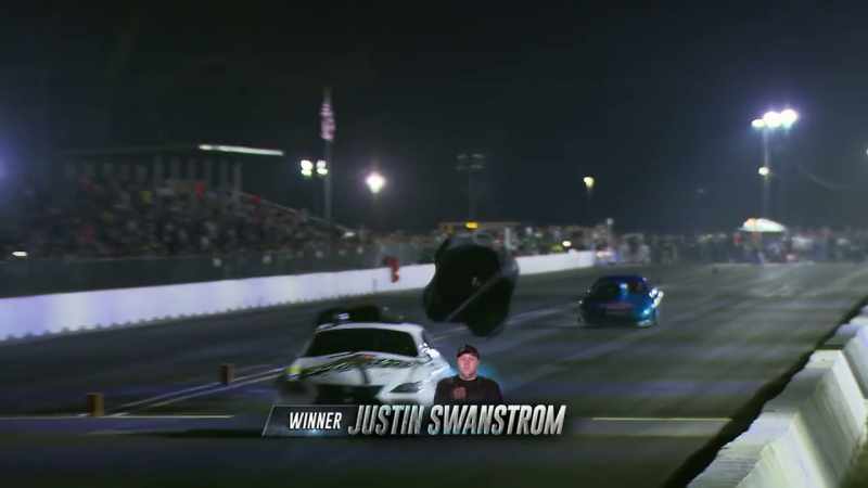[man] Justin Swanstrom... - [man 2] It's there, buddy