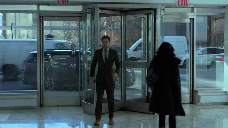 [man] Name, please. -Daniel Rand, of Rand Enterprises