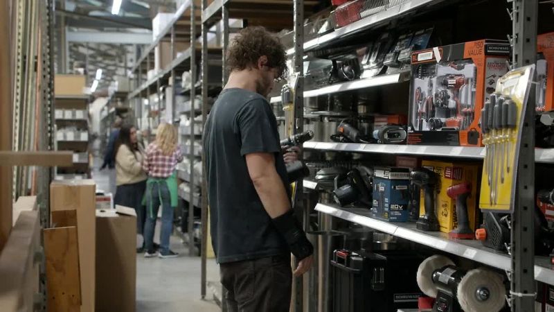 Man on P.A.: Service manager needed on the floor