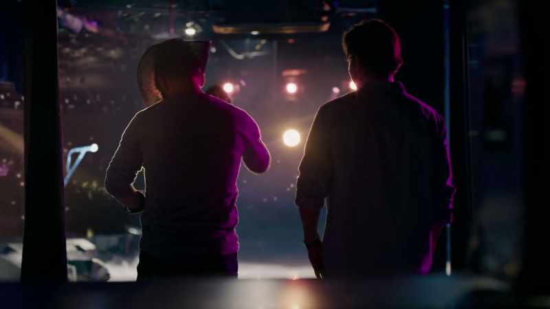 Man on PA: And now returning to the stage