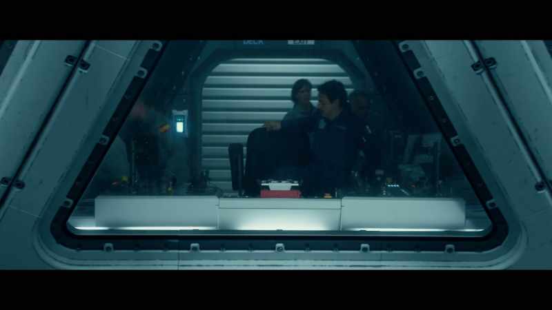 MAN: (ON SPEAKERS) All crews report to stations