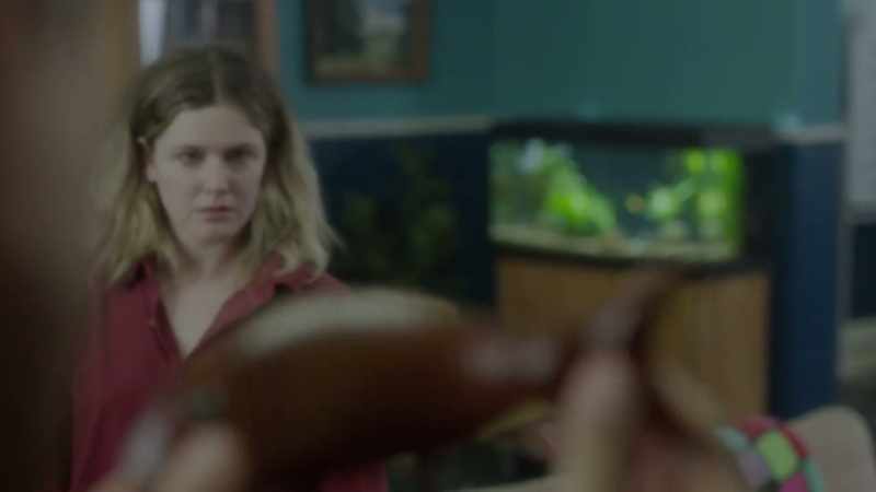 [MAN] (ON TV) Abby is a law student and looking for 165